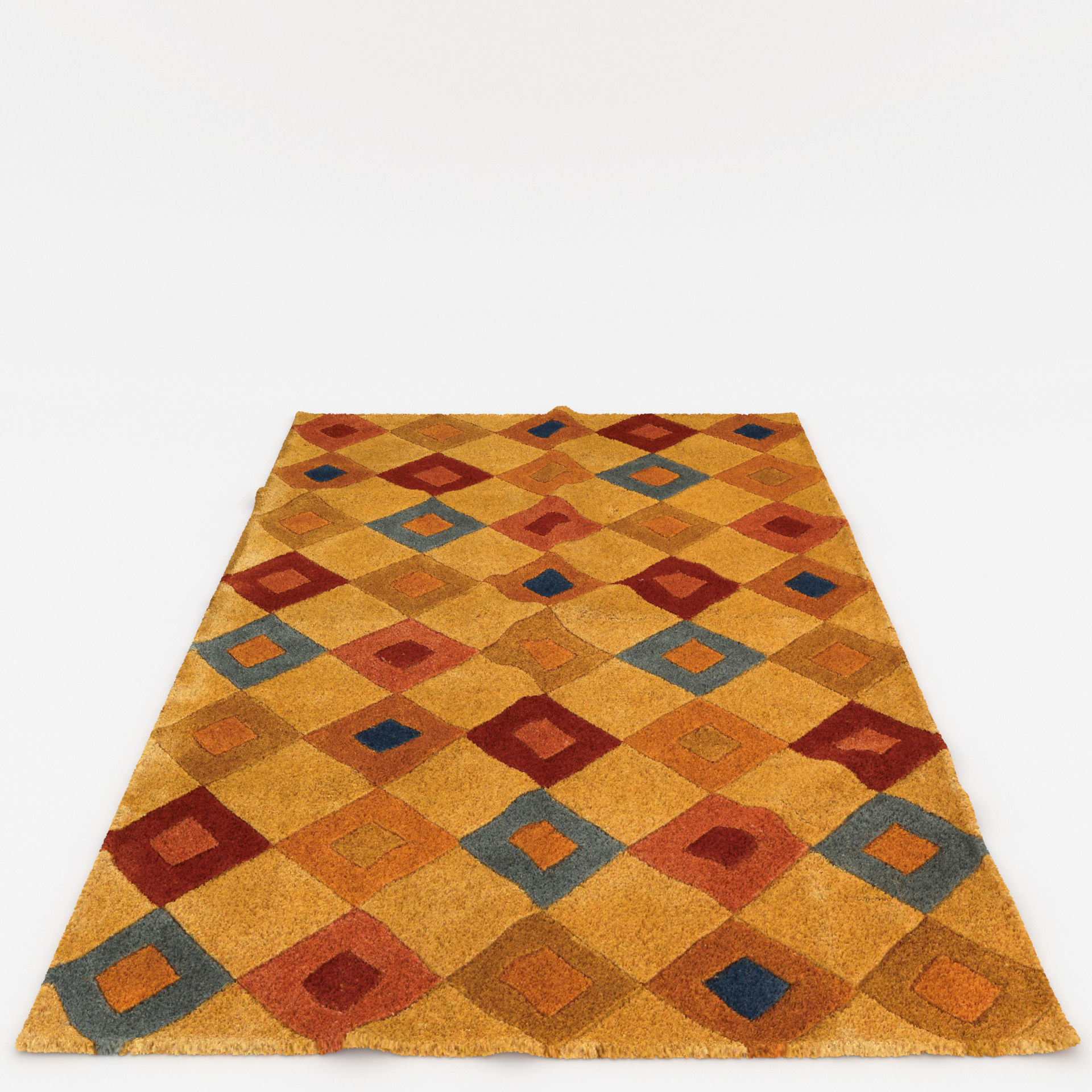 Rugs No 135 Low-poly 3D model_5