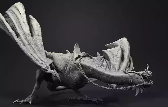 Fell Beast 3D print model
