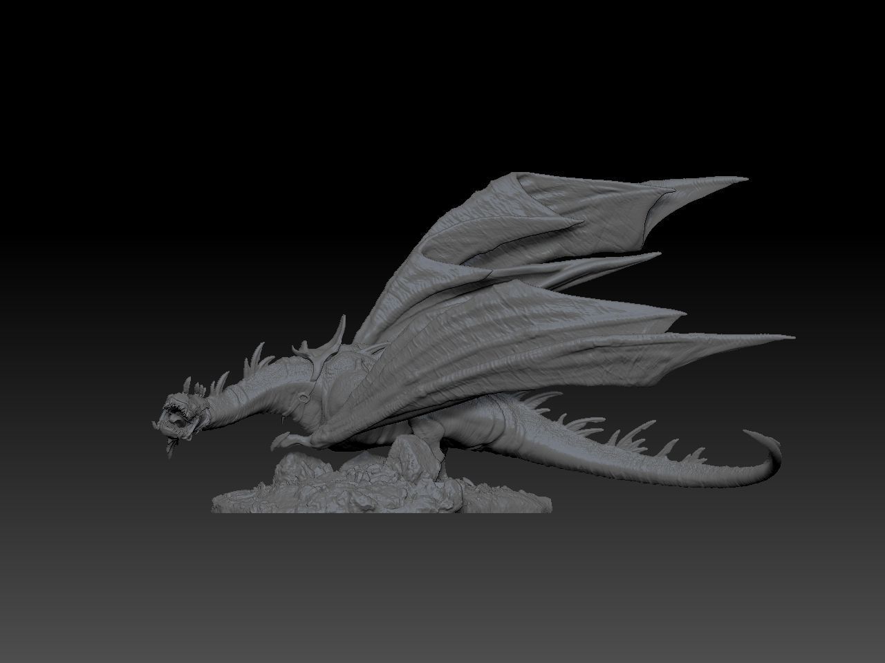 Fell Beast 3D print model_6