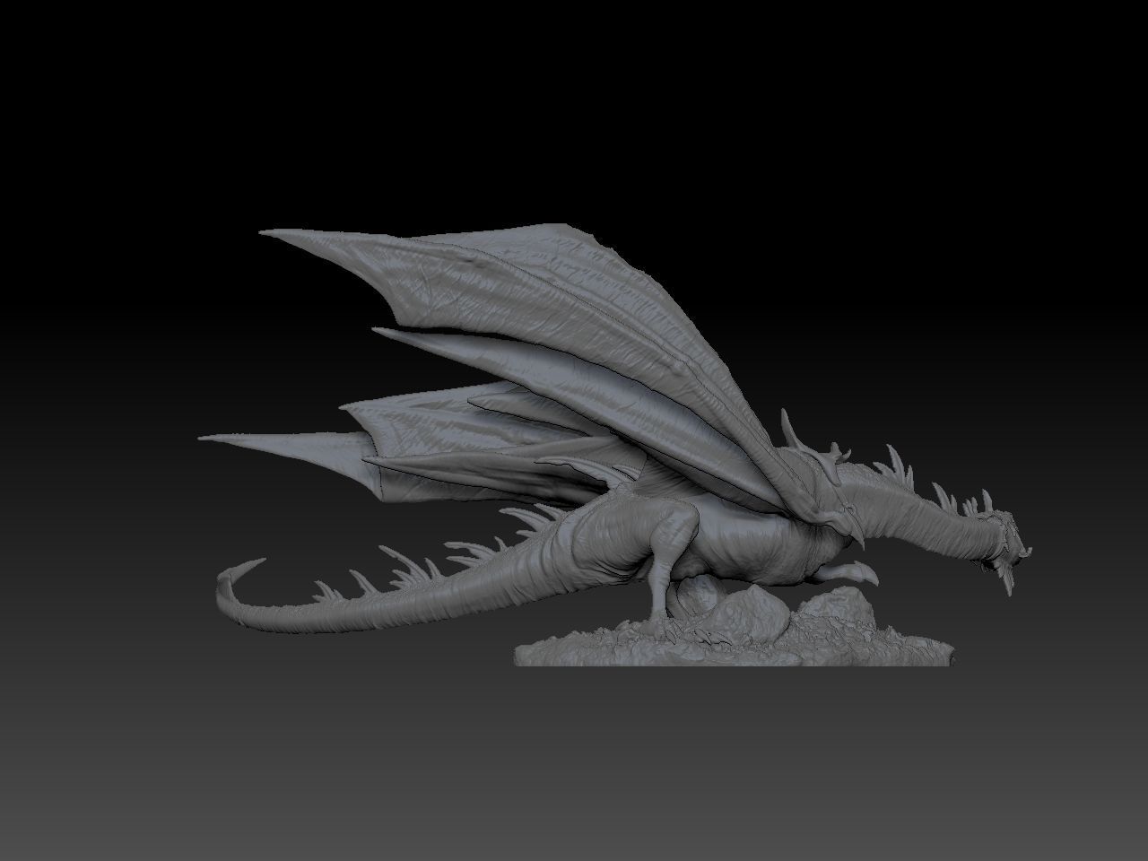 Fell Beast 3D print model_4