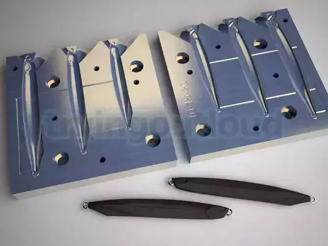 10-15-20 GR DMETAL SUPER SLIM Metal Jig Mold