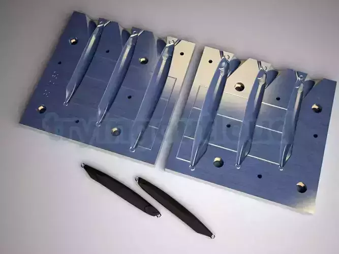 30-40-60 GR DMETAL SUPER SLIM Metal Jig Mold