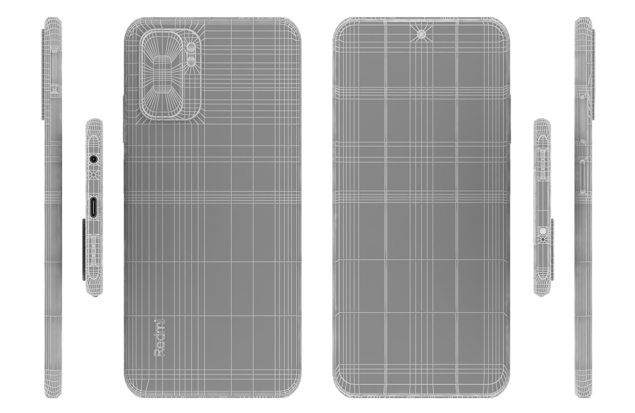 Xiaomi Redmi Note 10S Blue 3D model_16