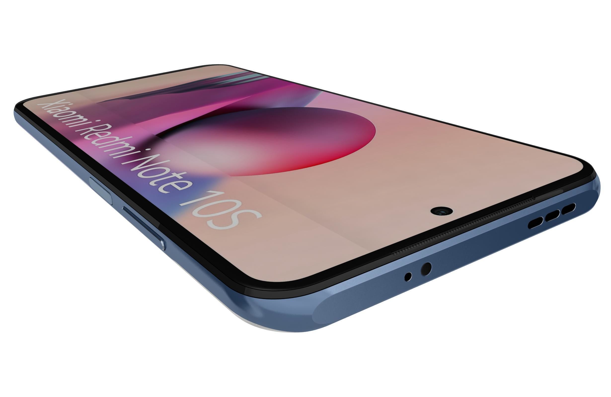 Xiaomi Redmi Note 10S Blue 3D model_13
