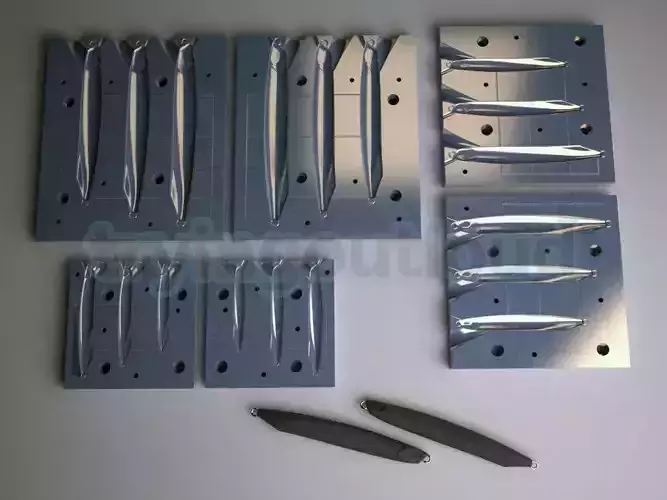 10-120 GR GR DMETAL SUPER SLIM Metal Jig Mold Combo Packs