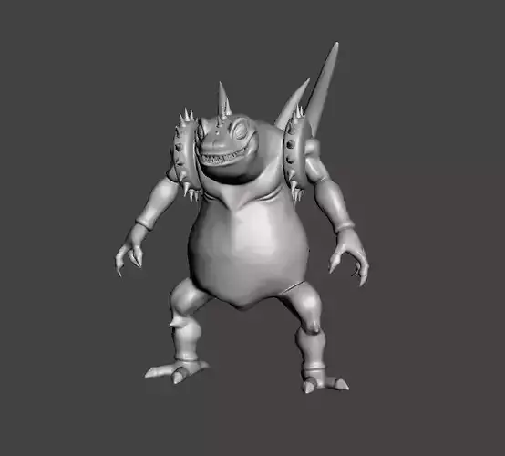 Super Haze Shenron 3D Model