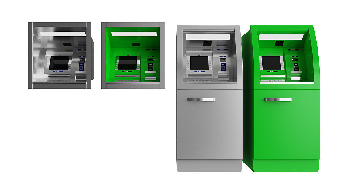 Atm Machine BLENDER 3D Model Cycles 3D model_3