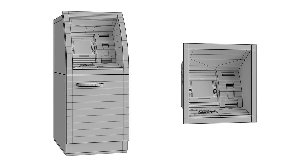 Atm Machine BLENDER 3D Model Cycles 3D model_2