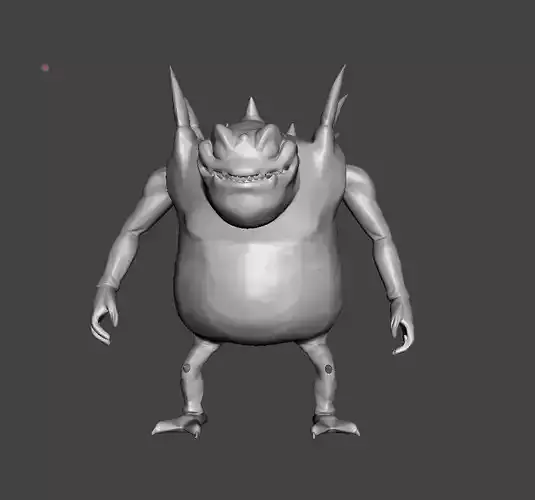 Haze Shenron 3D Model