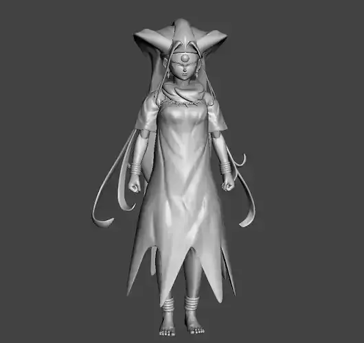 Oceanus Shenron Human form 3D Model 3D print model