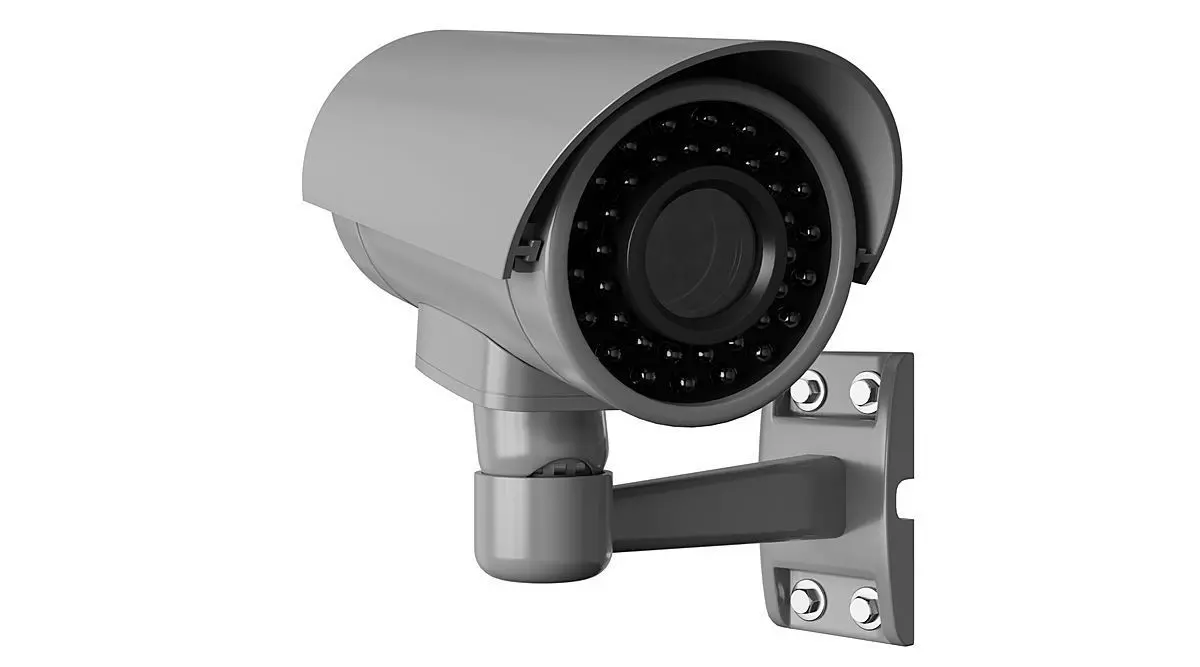 Cctv Camera BLENDER 3D Model Cycles 3D model_0