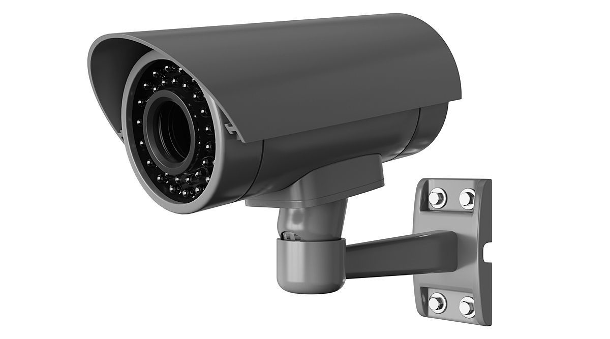 Cctv Camera BLENDER 3D Model Cycles 3D model_3
