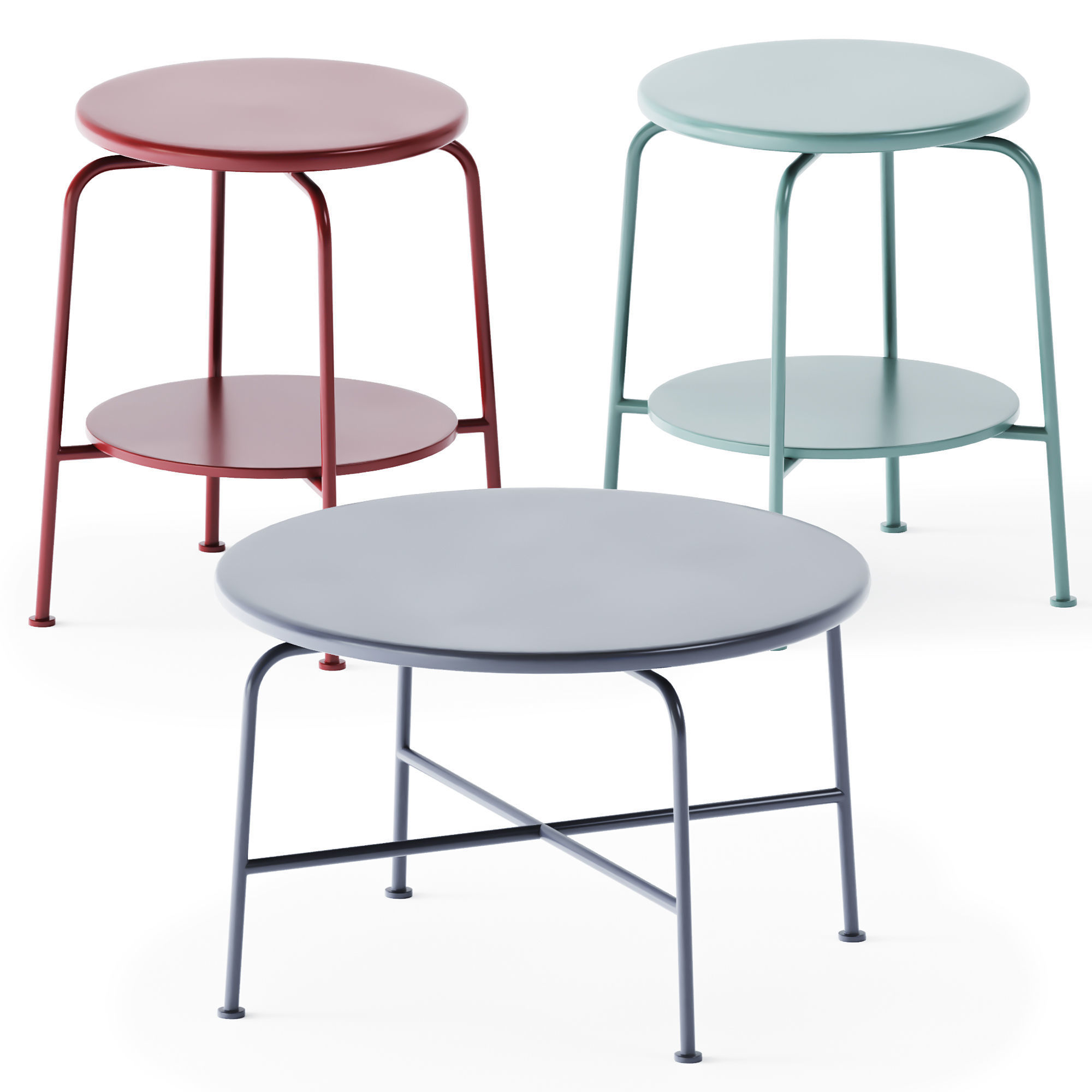 Coffee Tables Rolf Benz 947 by Rolf Benz 3D model_1