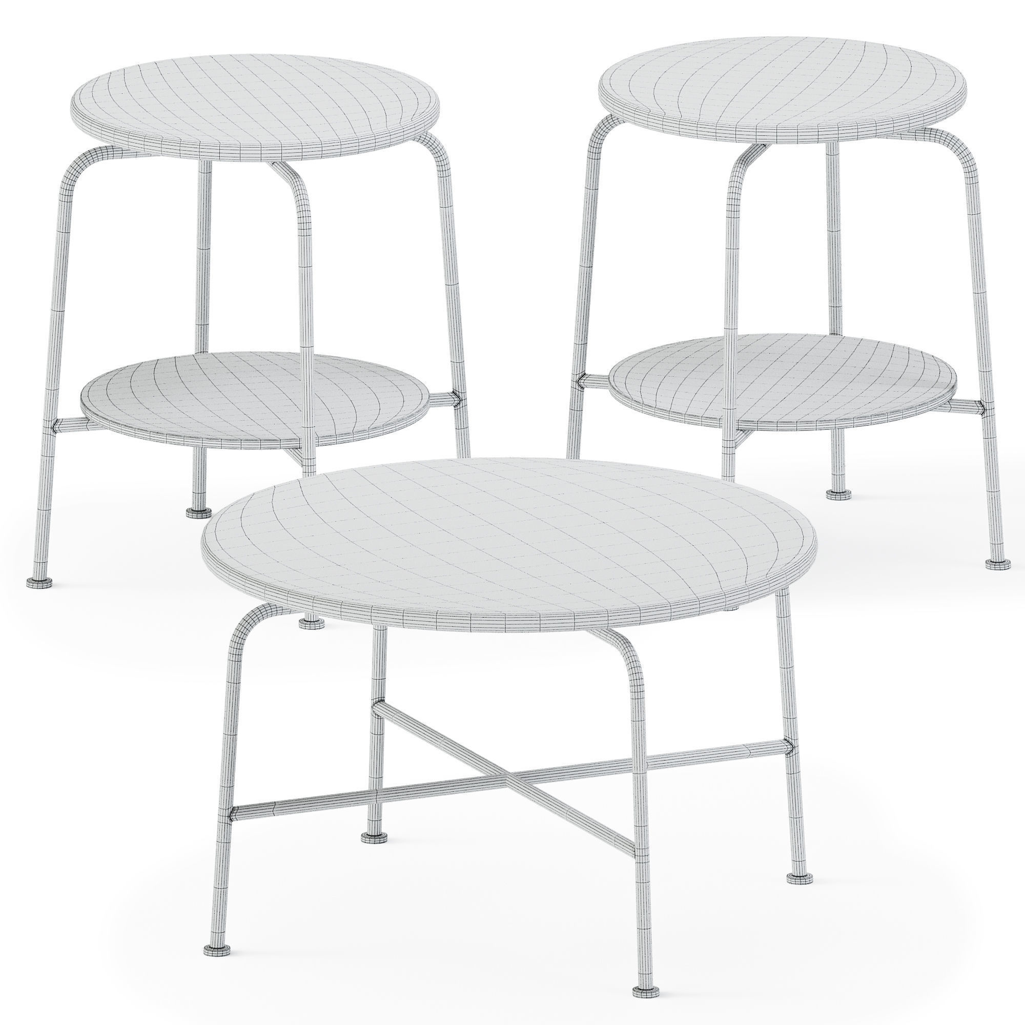 Coffee Tables Rolf Benz 947 by Rolf Benz 3D model_2