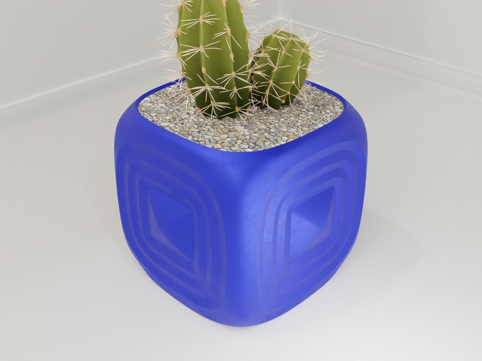 plant pot holder 86 3D print model_9