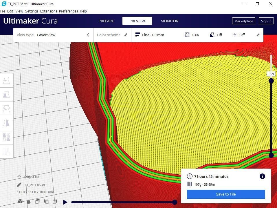 plant pot holder 86 3D print model_12