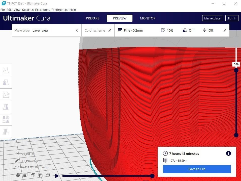 plant pot holder 86 3D print model_13