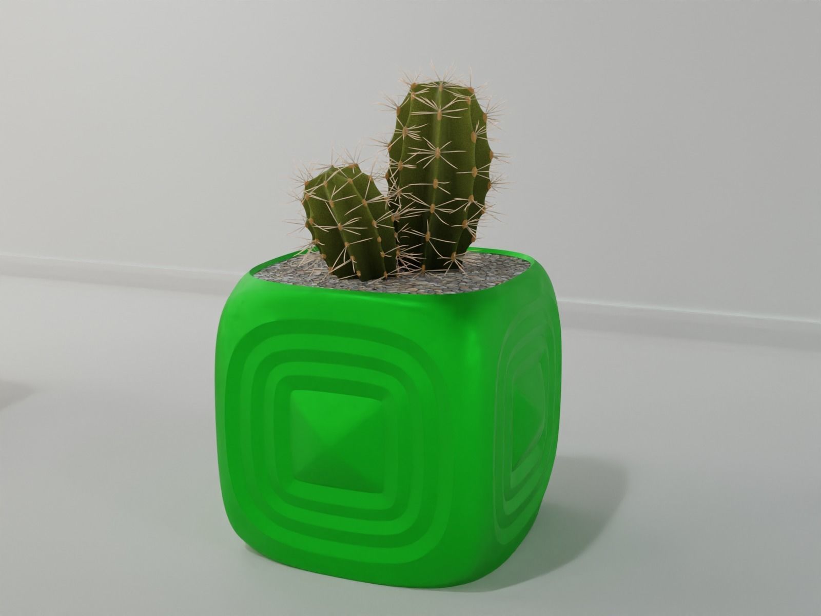 plant pot holder 86 3D print model_3