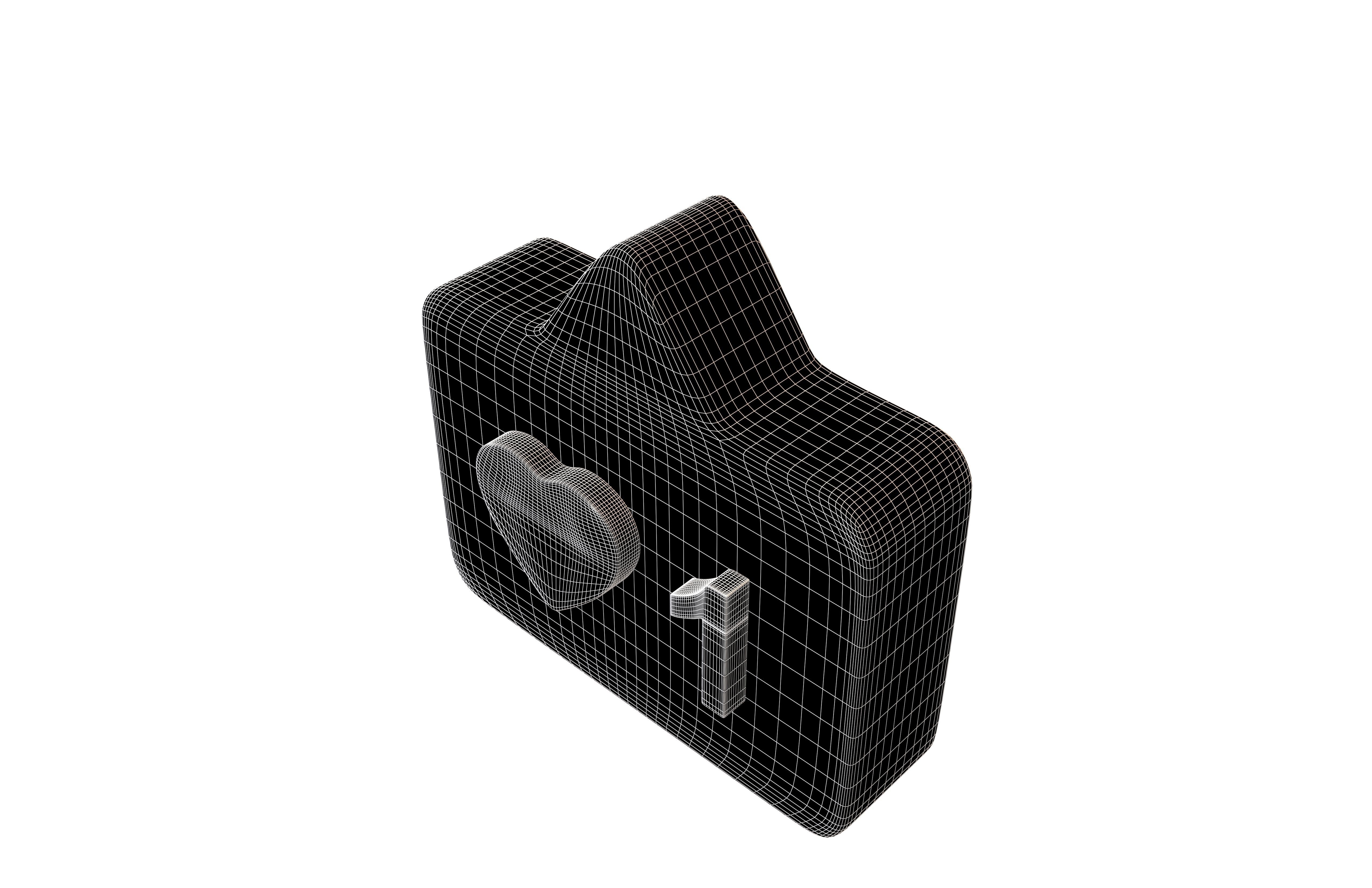 Socail Media Like v2 001 Low-poly 3D model_8