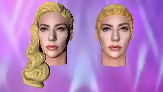 LADY GAGA 3D model