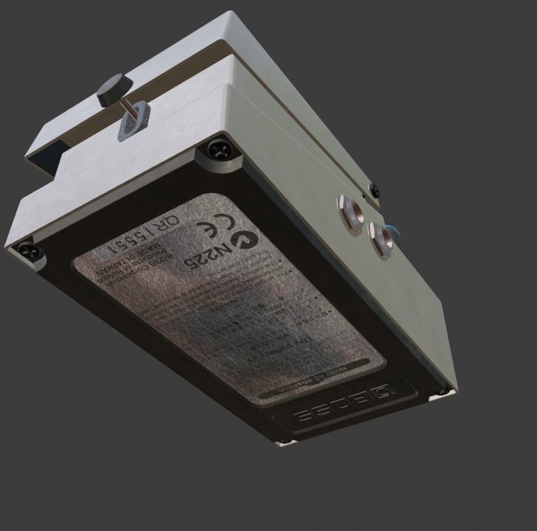 BOSS DD 3T guitar Processor 3D model_13
