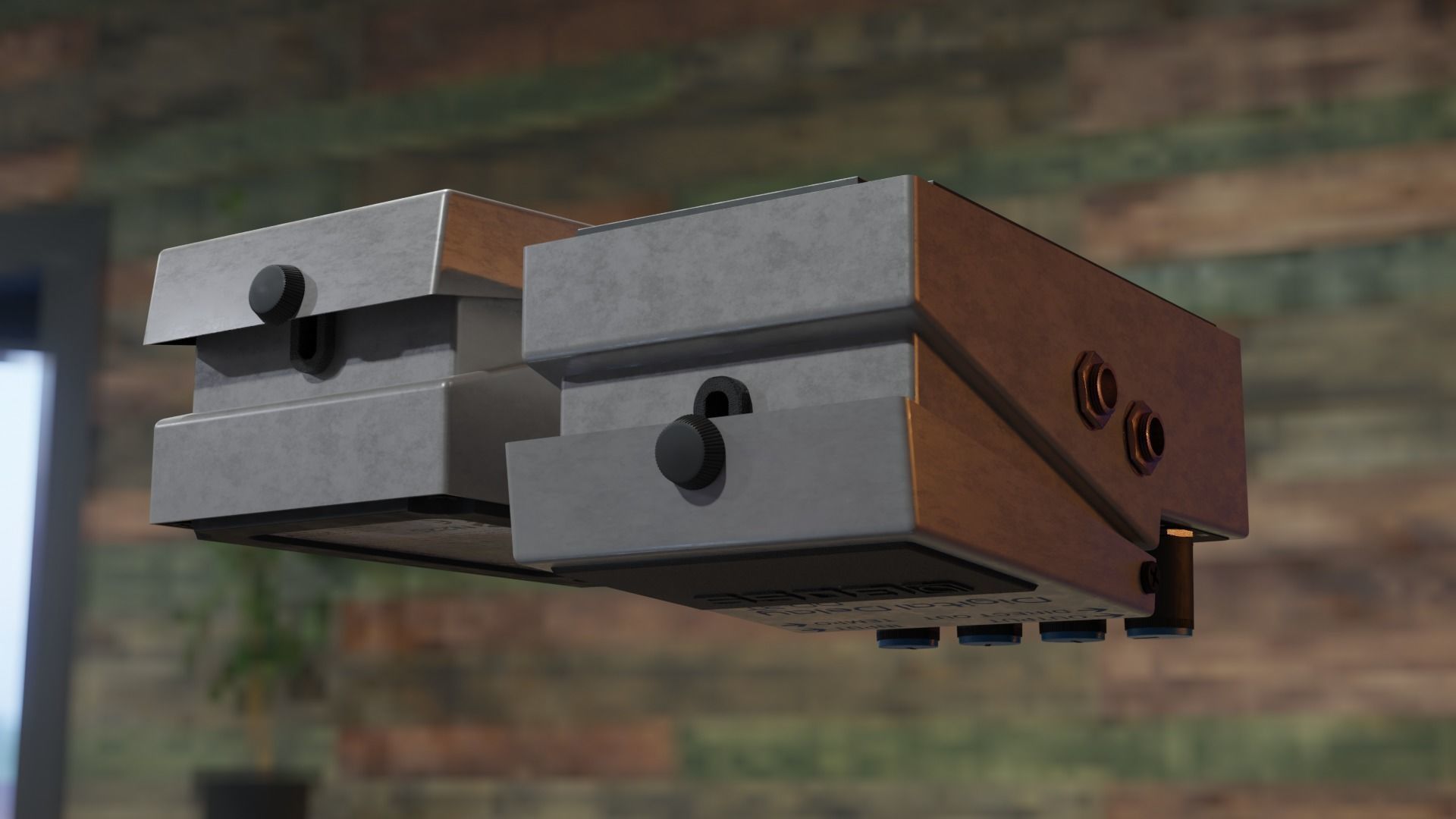 BOSS DD 3T guitar Processor 3D model_16