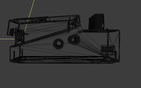 BOSS DD 3T guitar Processor 3D model_7