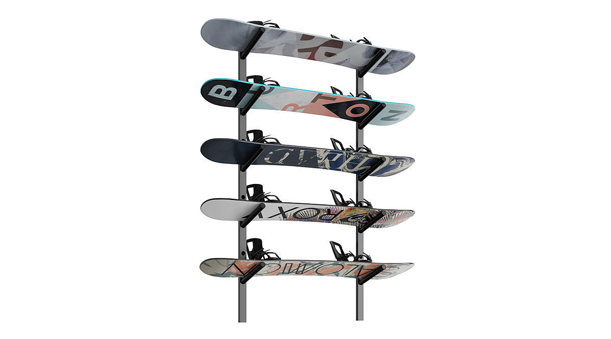 Snowboards BLENDER 3D Model Cycles 3D model_4