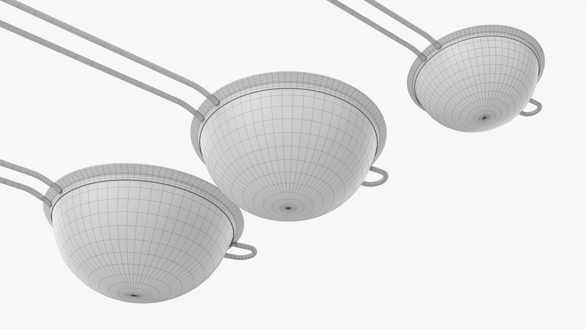 Mesh strainer set 3D model_8