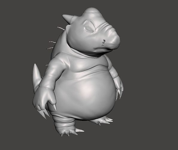 Naturon Shenron Mole form 3D Model 3D print model