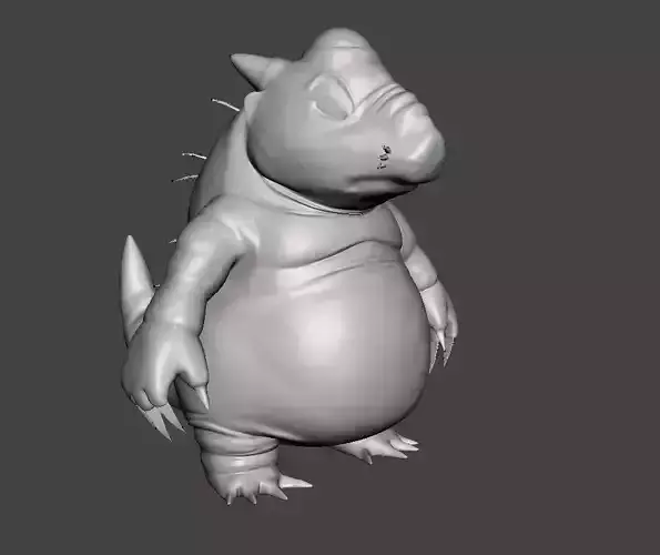 Naturon Shenron Mole form 3D Model