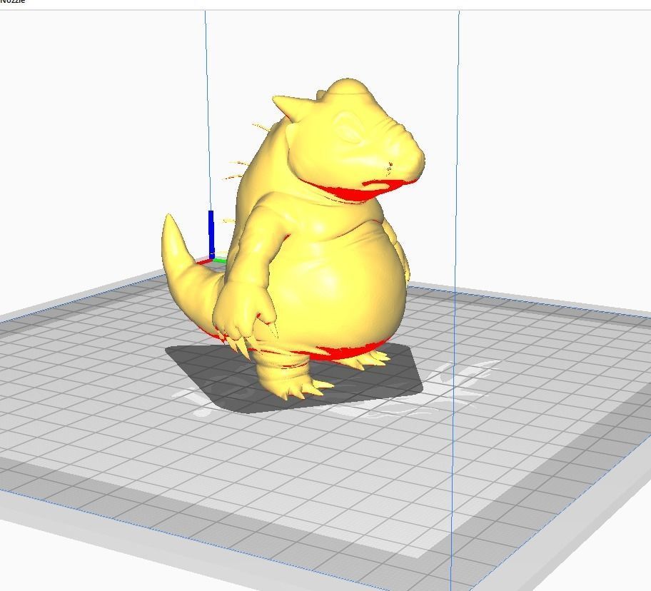 Naturon Shenron Mole form 3D Model 3D print model_1