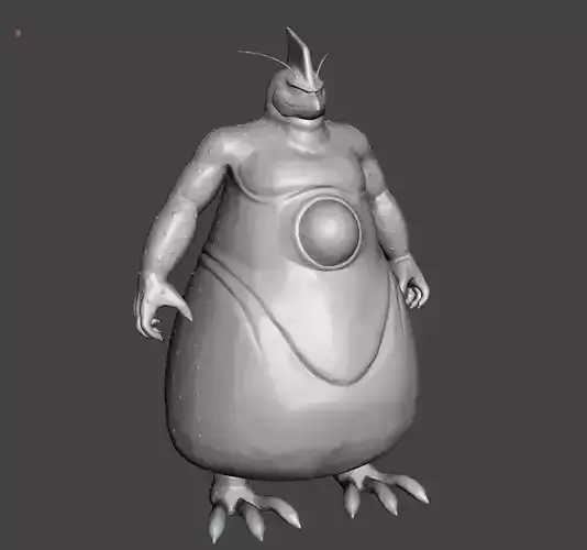 Rage Shenron giant form 3D Model