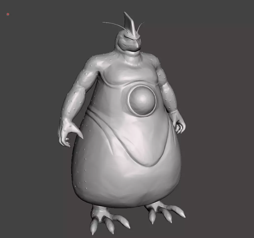 Rage Shenron giant form 3D Model 3D print model_0