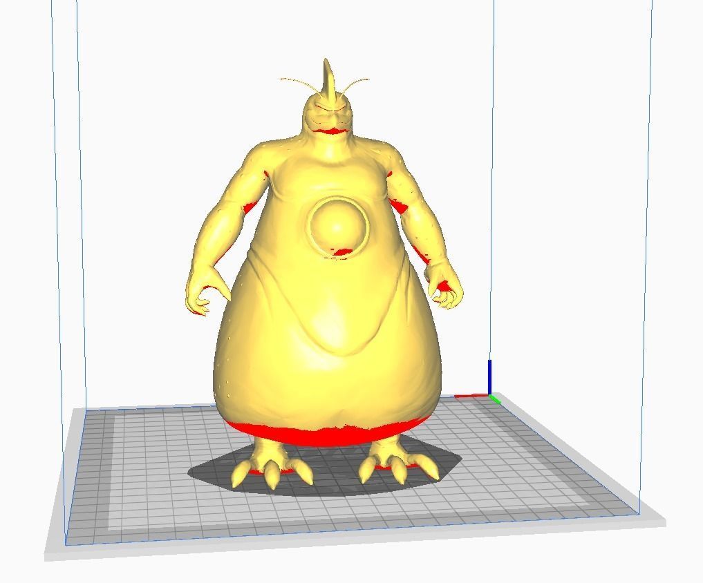 Rage Shenron giant form 3D Model 3D print model_1