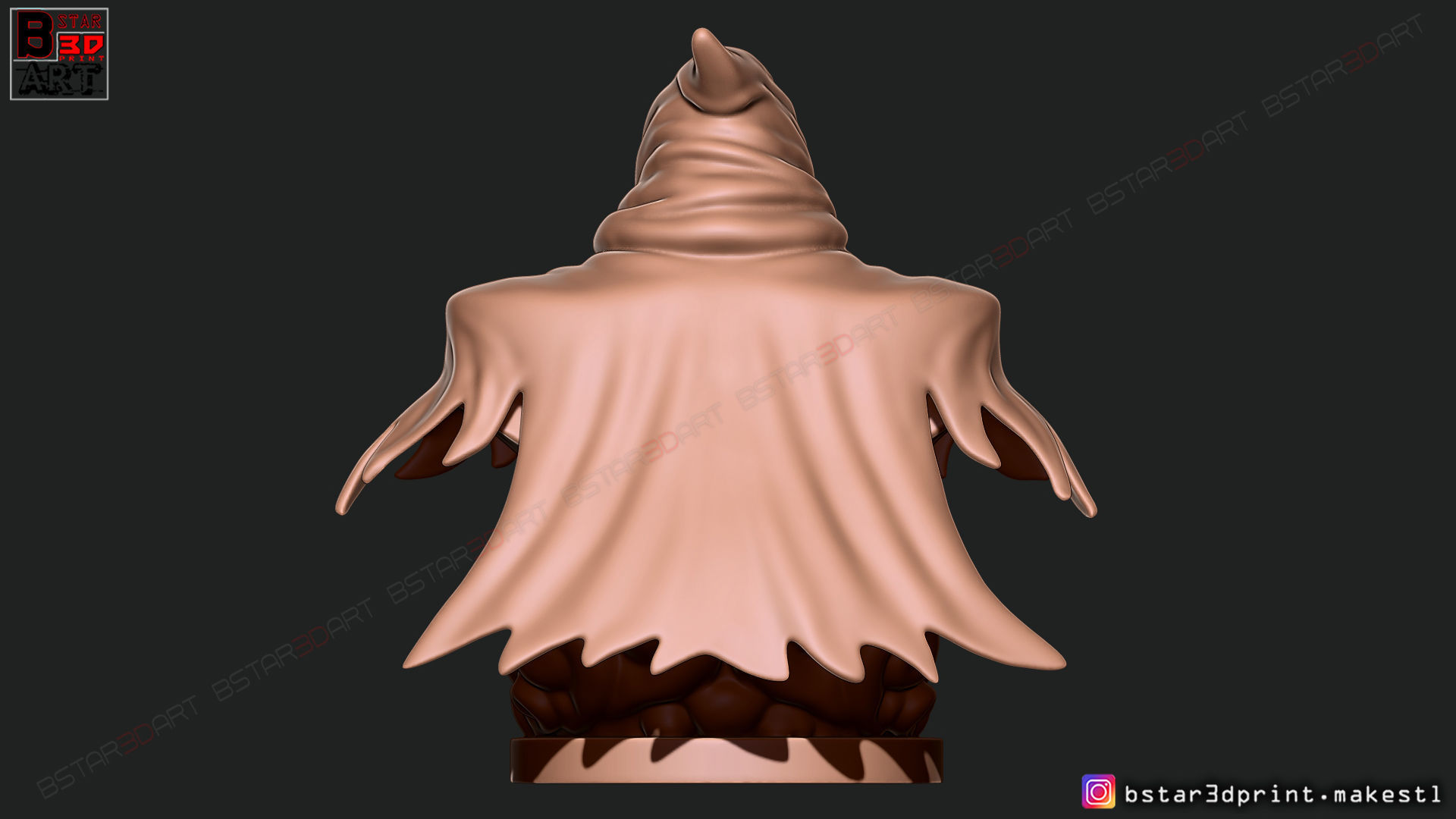 Phantasm Bust - Phantasm Batman DC Comics 3D print model_12