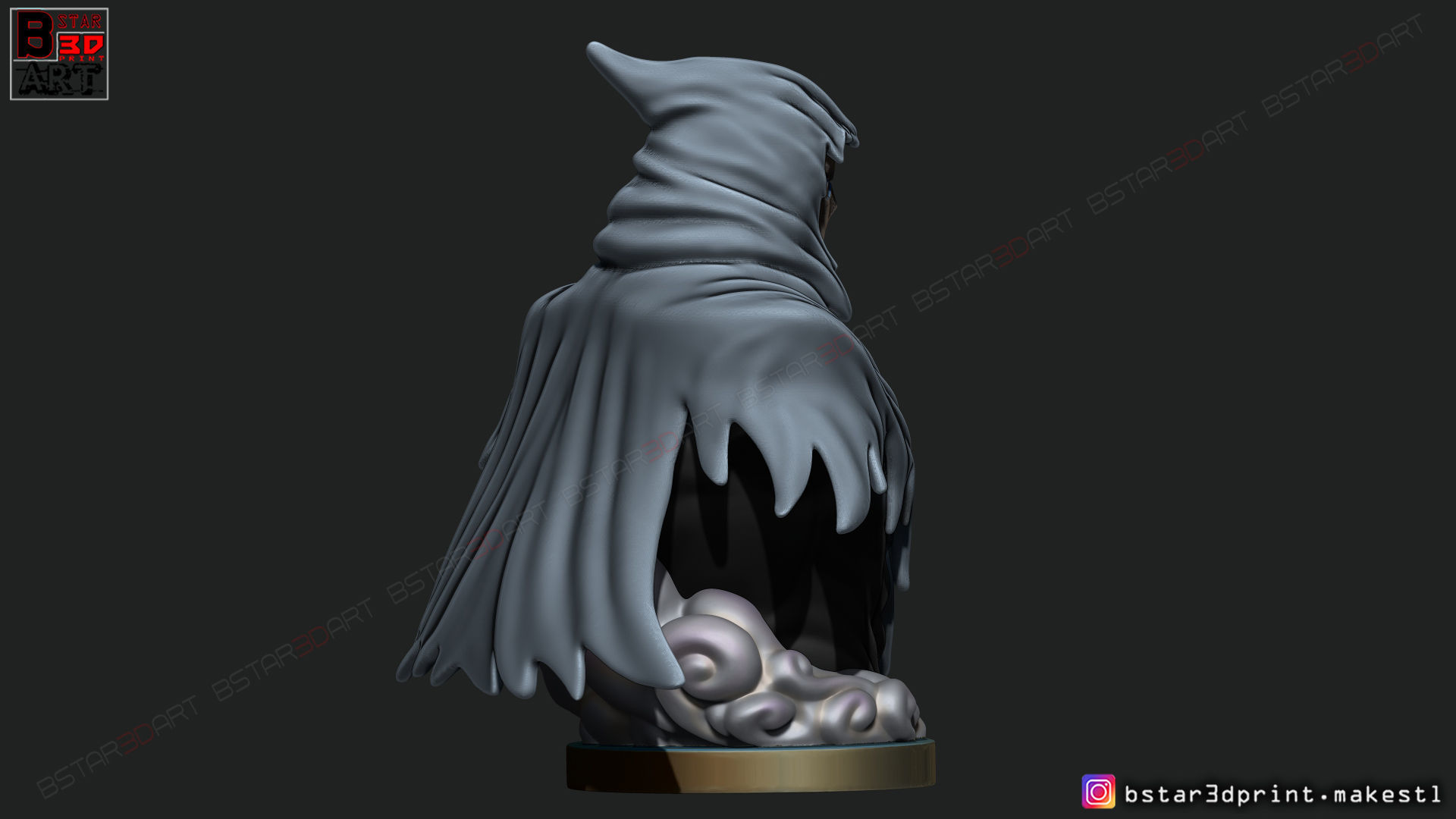 Phantasm Bust - Phantasm Batman DC Comics 3D print model_5