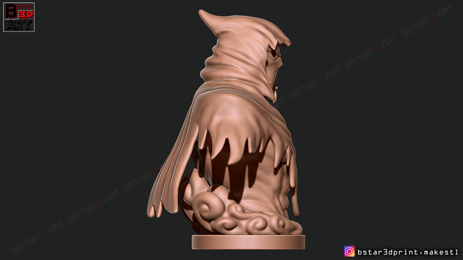 Phantasm Bust - Phantasm Batman DC Comics 3D print model_14