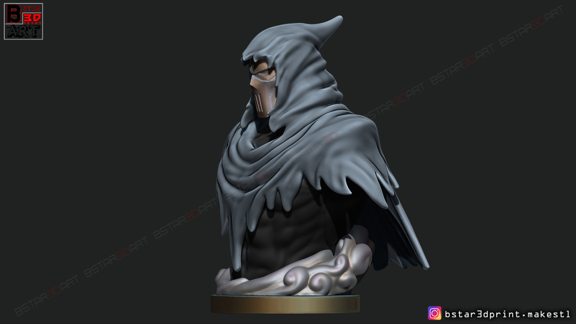 Phantasm Bust - Phantasm Batman DC Comics 3D print model_1