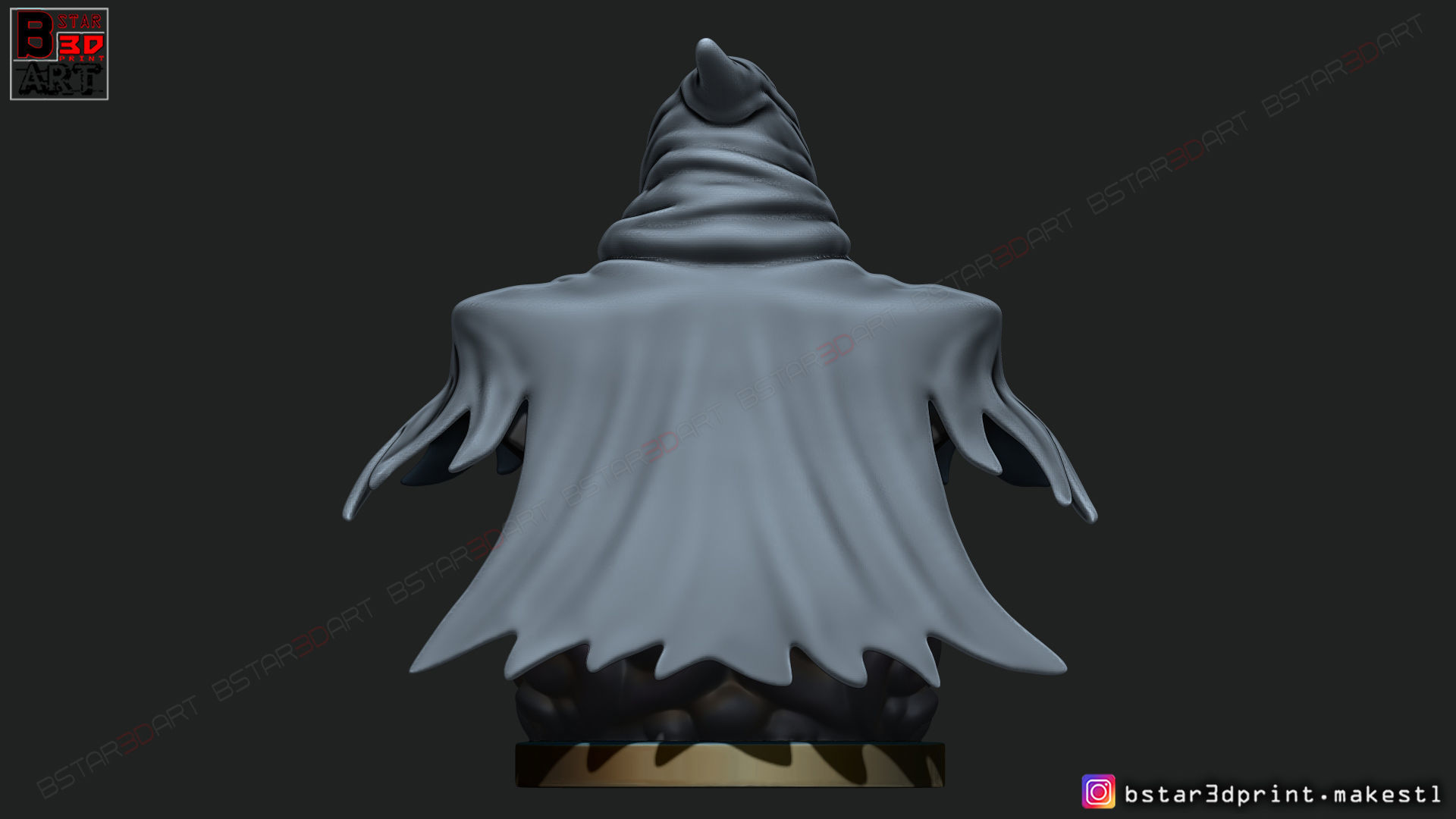 Phantasm Bust - Phantasm Batman DC Comics 3D print model_4