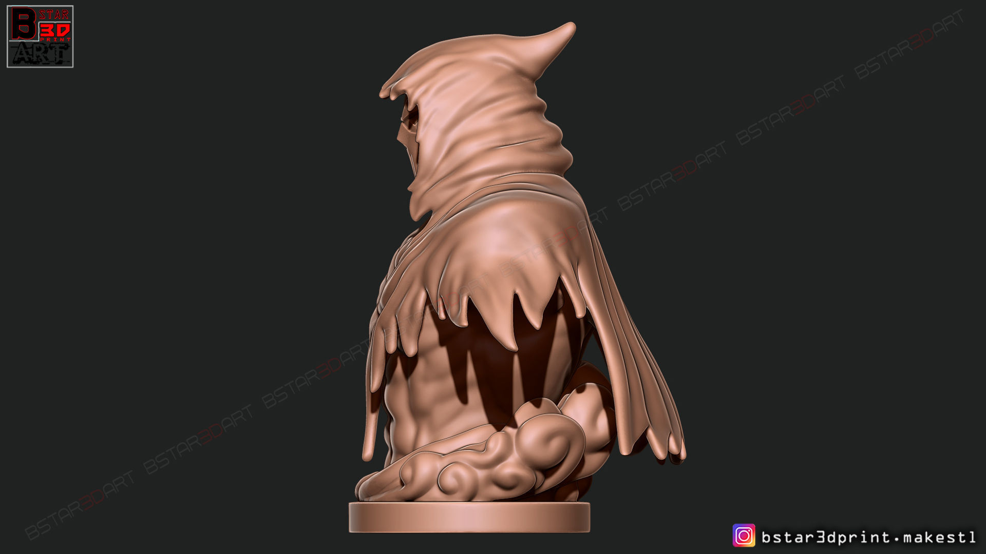 Phantasm Bust - Phantasm Batman DC Comics 3D print model_10