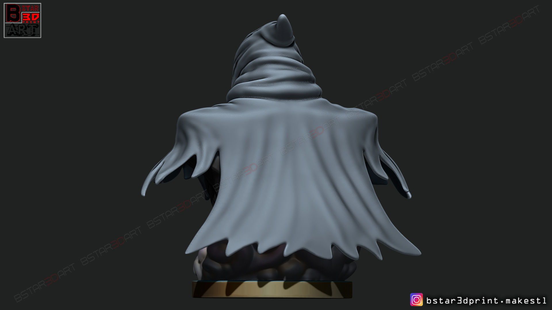 Phantasm Bust - Phantasm Batman DC Comics 3D print model_3