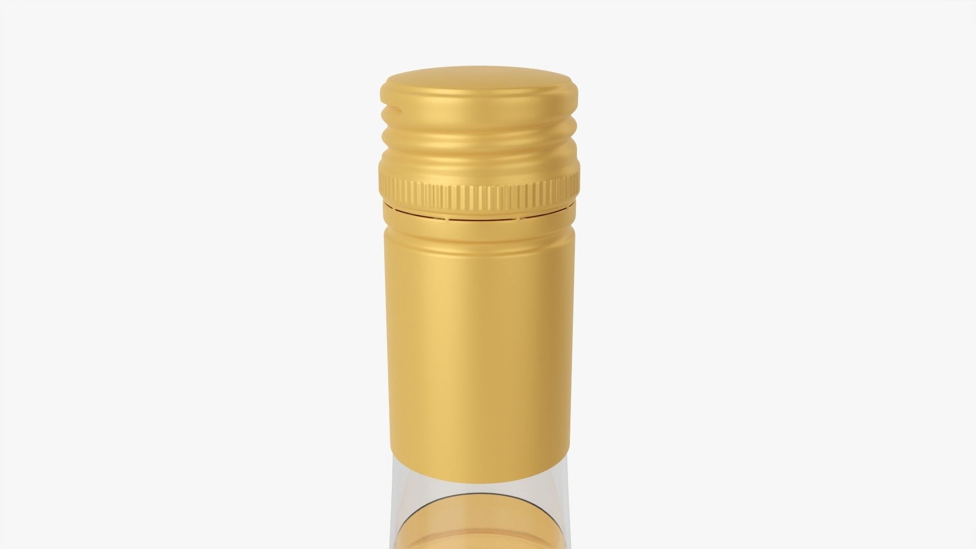 Wine bottle mockup 16 screw cap 3D model_5
