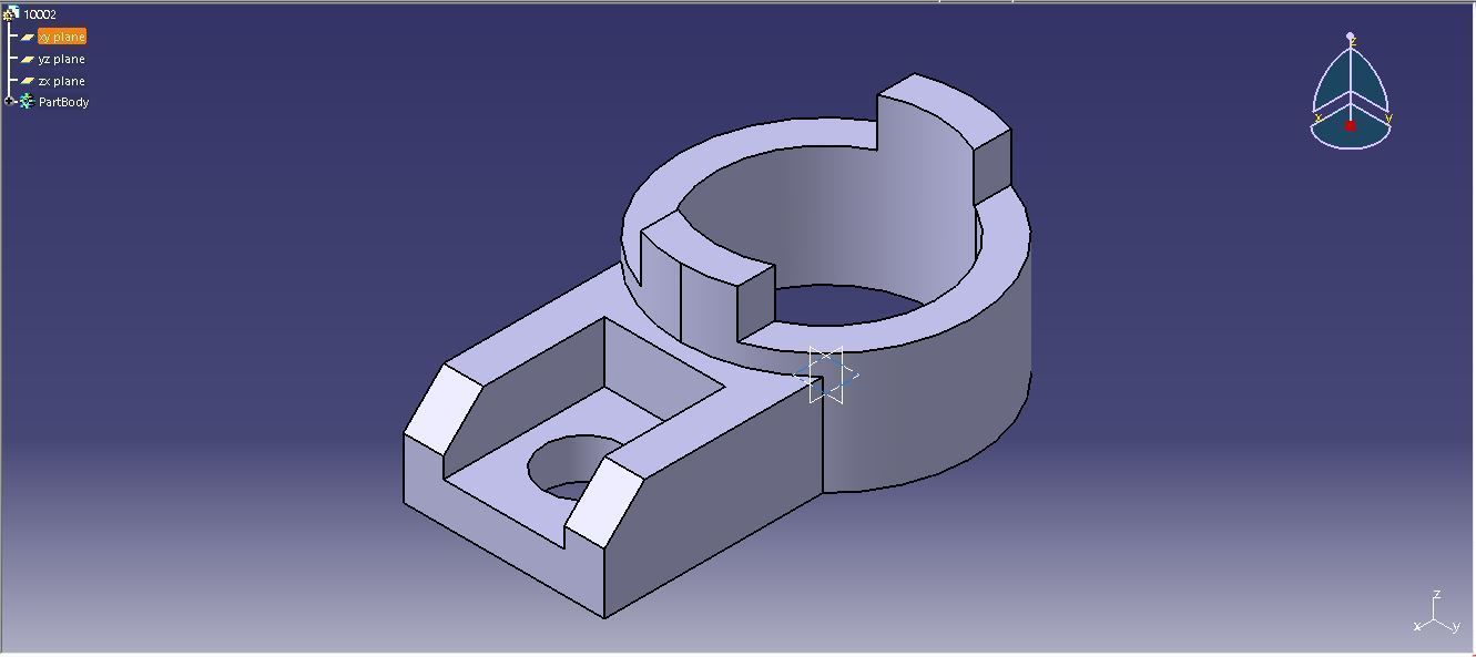 catia part Free 3D model