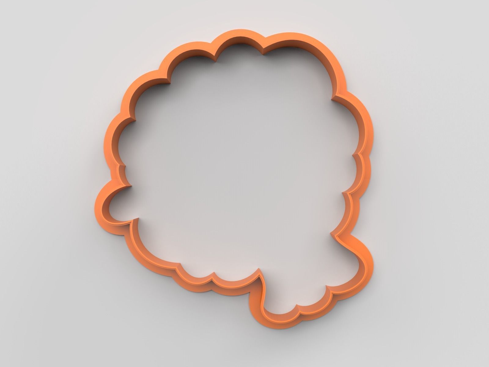 Cookie Form - Sheep 2 3D print model_1