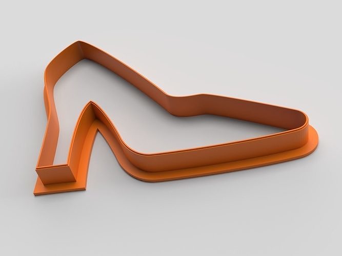 Cookie cutter - Shoes 3D print model