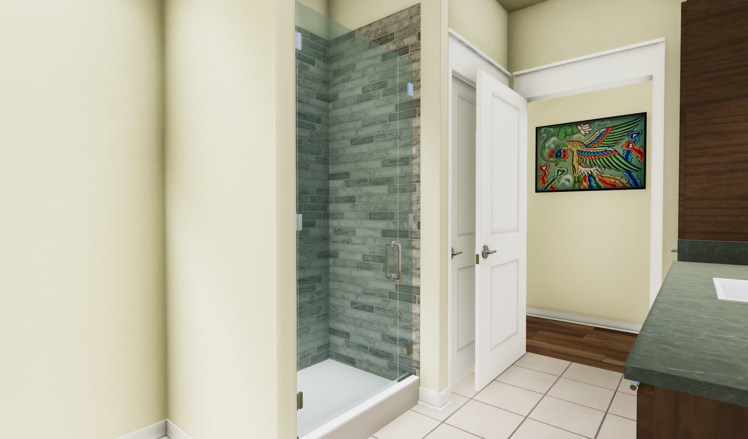 HQ Interior model Low-poly 3D model_4