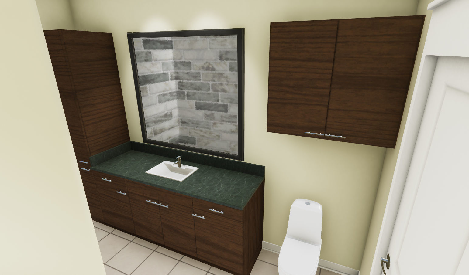 HQ Interior model Low-poly 3D model_5