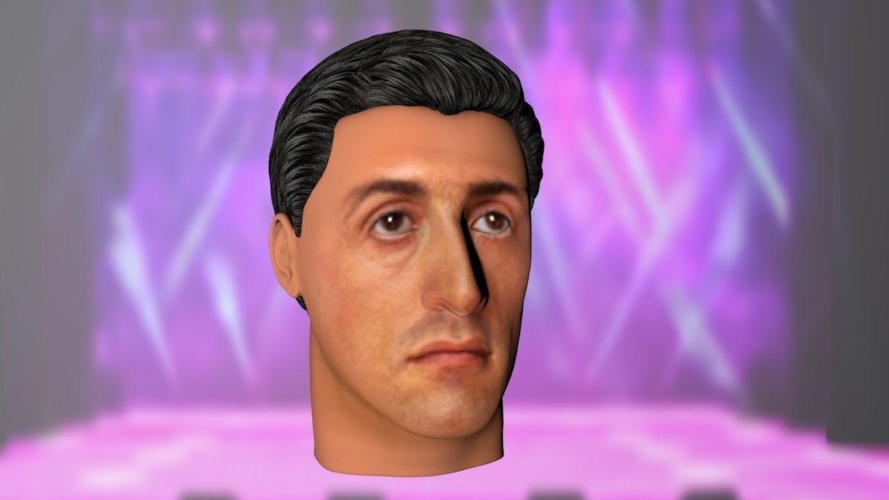 SYLVESTER STALLONE 3D model_2