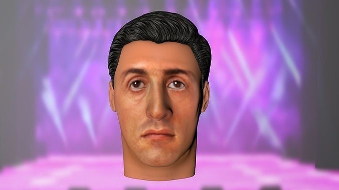 SYLVESTER STALLONE 3D model